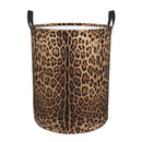 leopard print laundry basket large foldable clothes storage