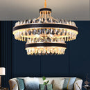Modern crystal LED chandelier Winfordo for interior decoration