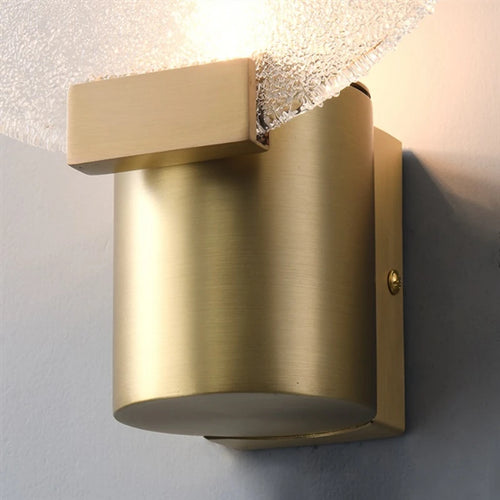 Decorative glass wall light for commercial spaces and restaurants - vue 6 sur 7