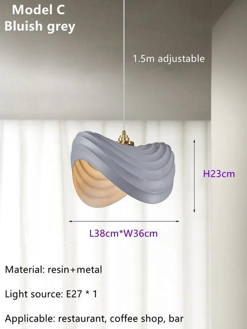Modern Nordic designer art pendant for interior decoration