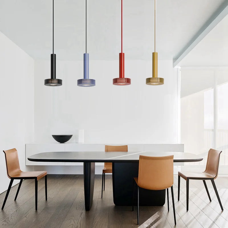 Nordic microphone-shaped pendant light for interior decoration