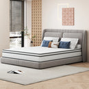 7-Zone Spring Matratze 25cm thick,Medium-Firm Orthopedic, Extra Comfort, Breathable &amp; Quiet,Breathable 3D fabric