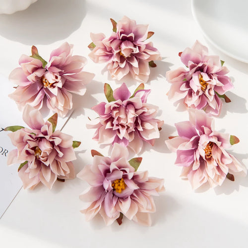 Set of 20 silk wall flowers for varied decoration - vue 15 sur 15