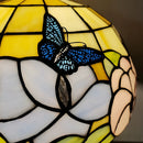 Tiffany style butterfly table lamp for decoration and gift