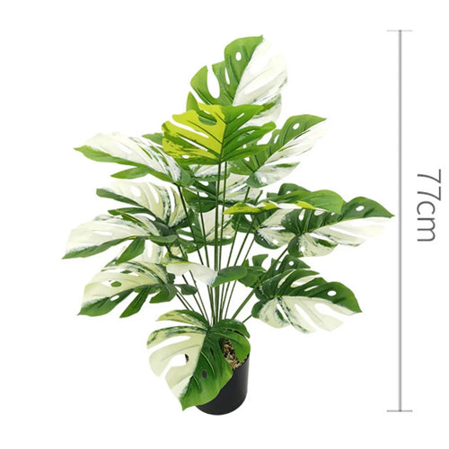Artificial plants with large decorative leaves for indoors and offices - vue 22 sur 24