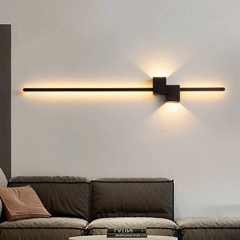 Minimalist artistic design LED wall light