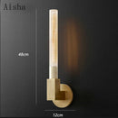 Retro clear glass wall light for interior decoration