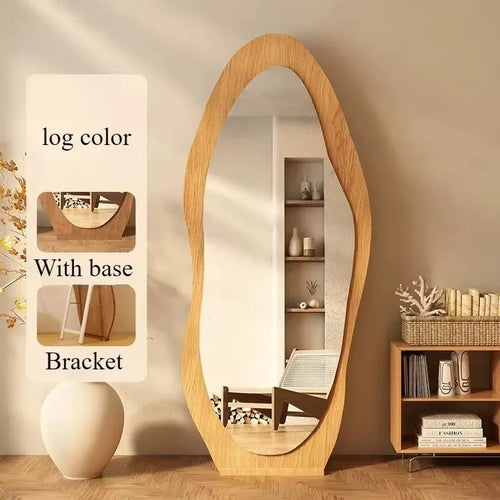 Decorative standing mirror for makeup and interior - vue 8 sur 15