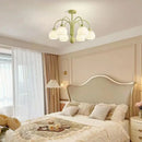 European glass pumpkin LED chandelier for indoor use
