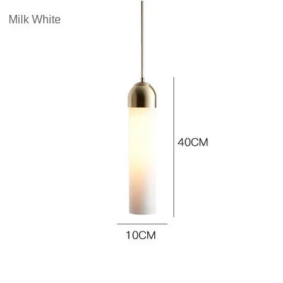 Modern glass LED pendant light for creative interiors - vue 11 sur 12