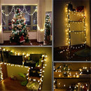 LED ball string lights garland for weddings and outdoor gardens