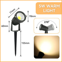 Waterproof LED garden lights for decorative outdoor lighting