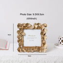 Retro decorative ginkgo leaf photo frame