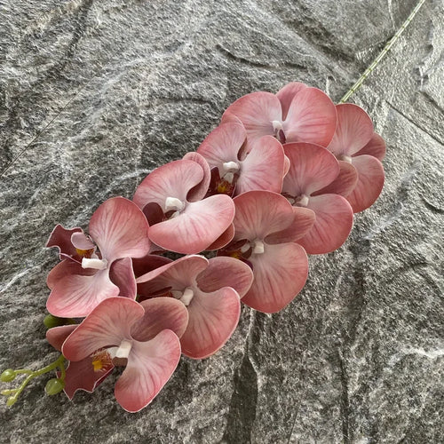 Artificial phalaenopsis decorative orchid for weddings and gardens - vue 19 sur 23