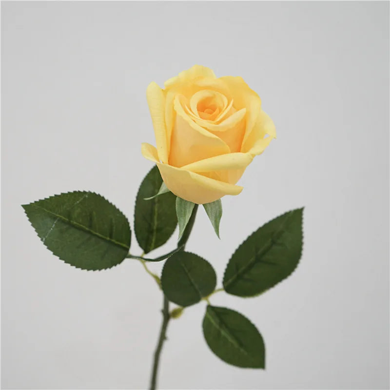Artificial latex flowers for elegant and realistic decor