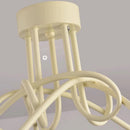 Colourful nordic chandelier for modern and simple children's room