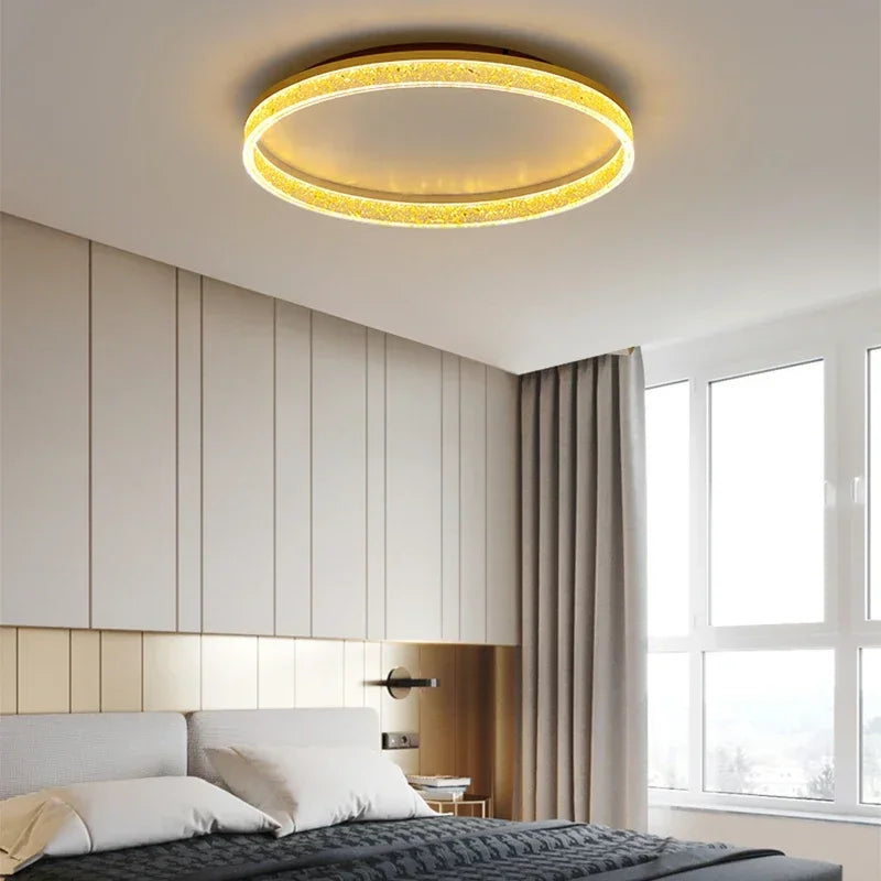 Modern LED ceiling light for interior decoration - vue 4 sur 16
