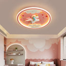 Creative LED ceiling light for children's room decor