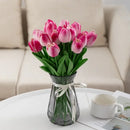 Luxury artificial tulip bouquet for interior decoration and weddings