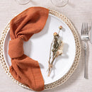 Handmade cotton gauze napkin set