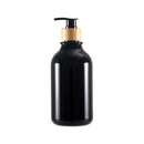 refillable pump bottle for shampoo and shower gel