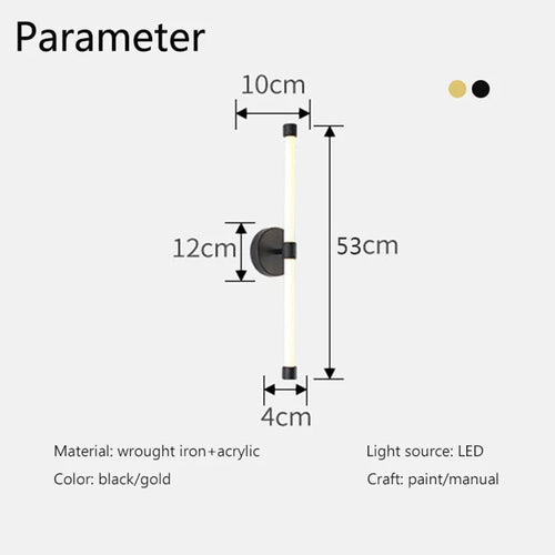 Postmodern LED wall light - vue 7 sur 10