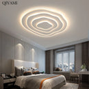 Minimalist white multilayer LED ceiling light