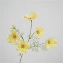 Set of 3 decorative artificial flowers for festive occasions