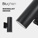Waterproof outdoor LED wall light for garden and porch