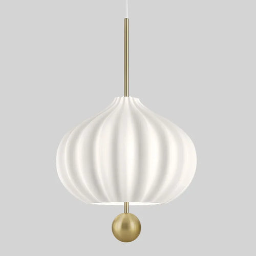 Modern pendant light with adjustable metal wire - vue 4 sur 8