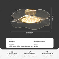 Luxury gold LED chandelier for stylish interiors
