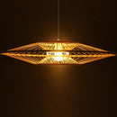 Artistic retro bamboo chandelier in Chinese style for decoration