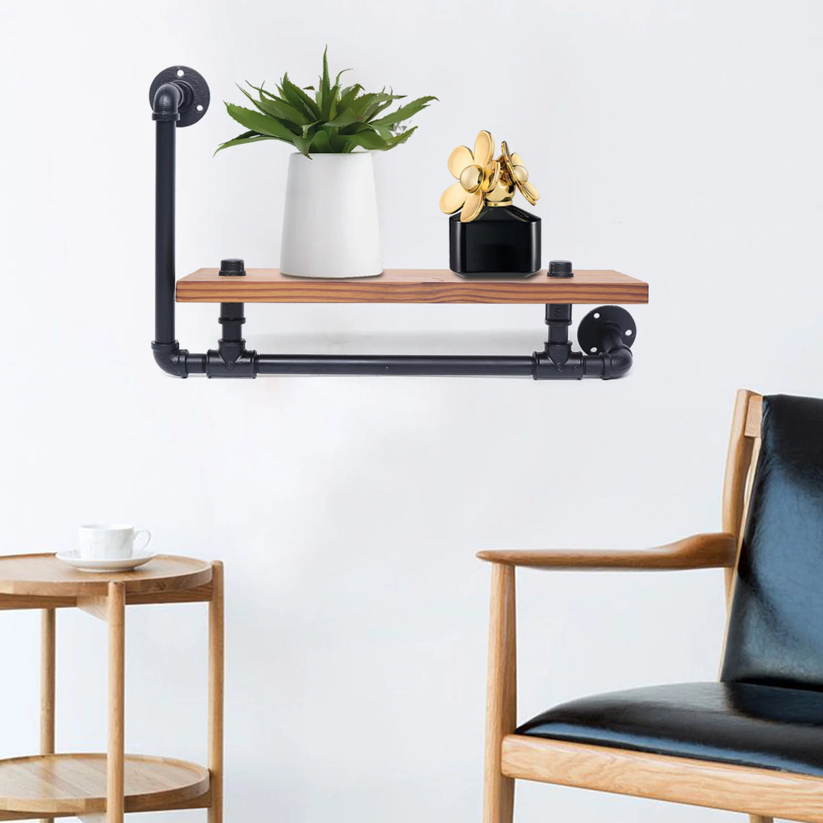corner wall shelves for modern interior decoration