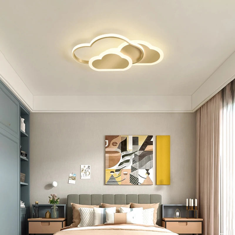 Modern cloud lamp for children’s bedroom – romantic and cosy