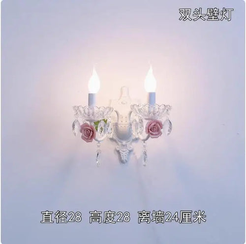 Korean style crystal wall light for decorative lighting - vue 15 sur 16