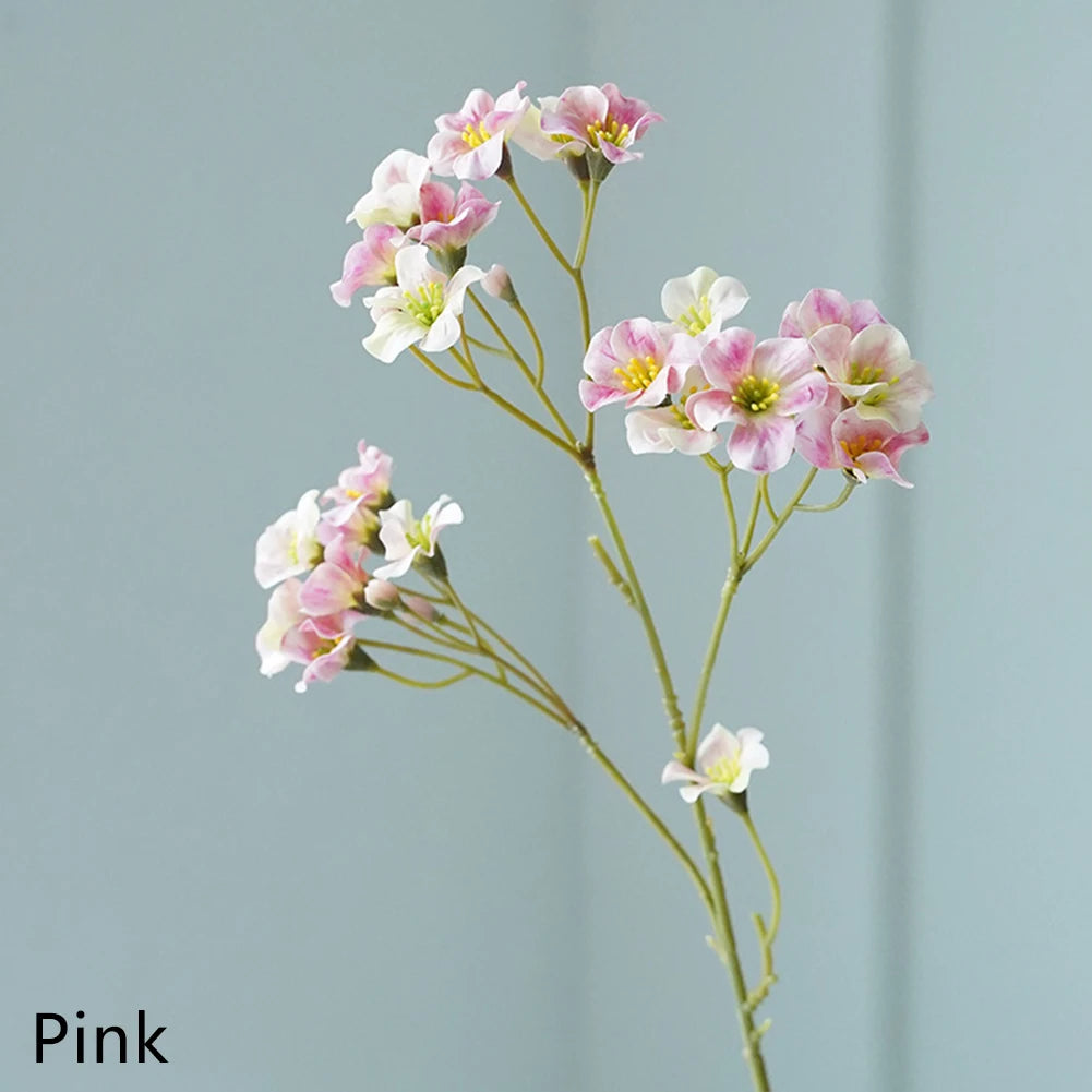 Artificial silk paulownia flower for decorations and bouquets