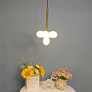 Minimalist glass chandelier modern design for elegant interiors
