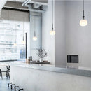 Tempo glass pendant lamp for restaurant and hotel