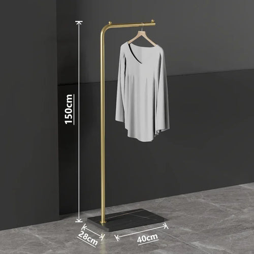 lightweight and modern Nordic clothes rack for stylish storage