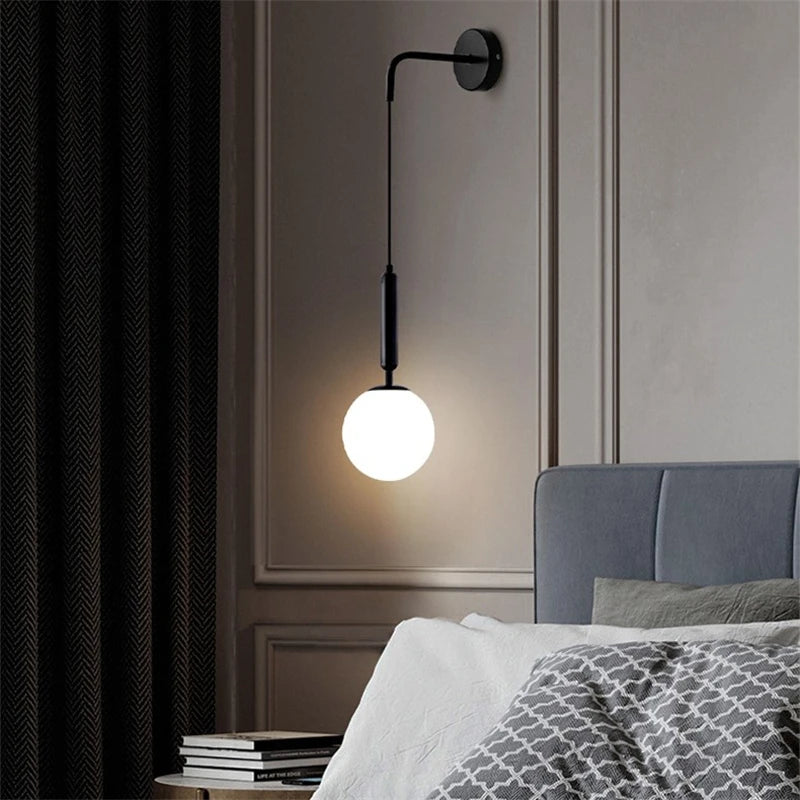 Modern nordic style LED wall light, simple decorative luxury - vue 3 sur 12