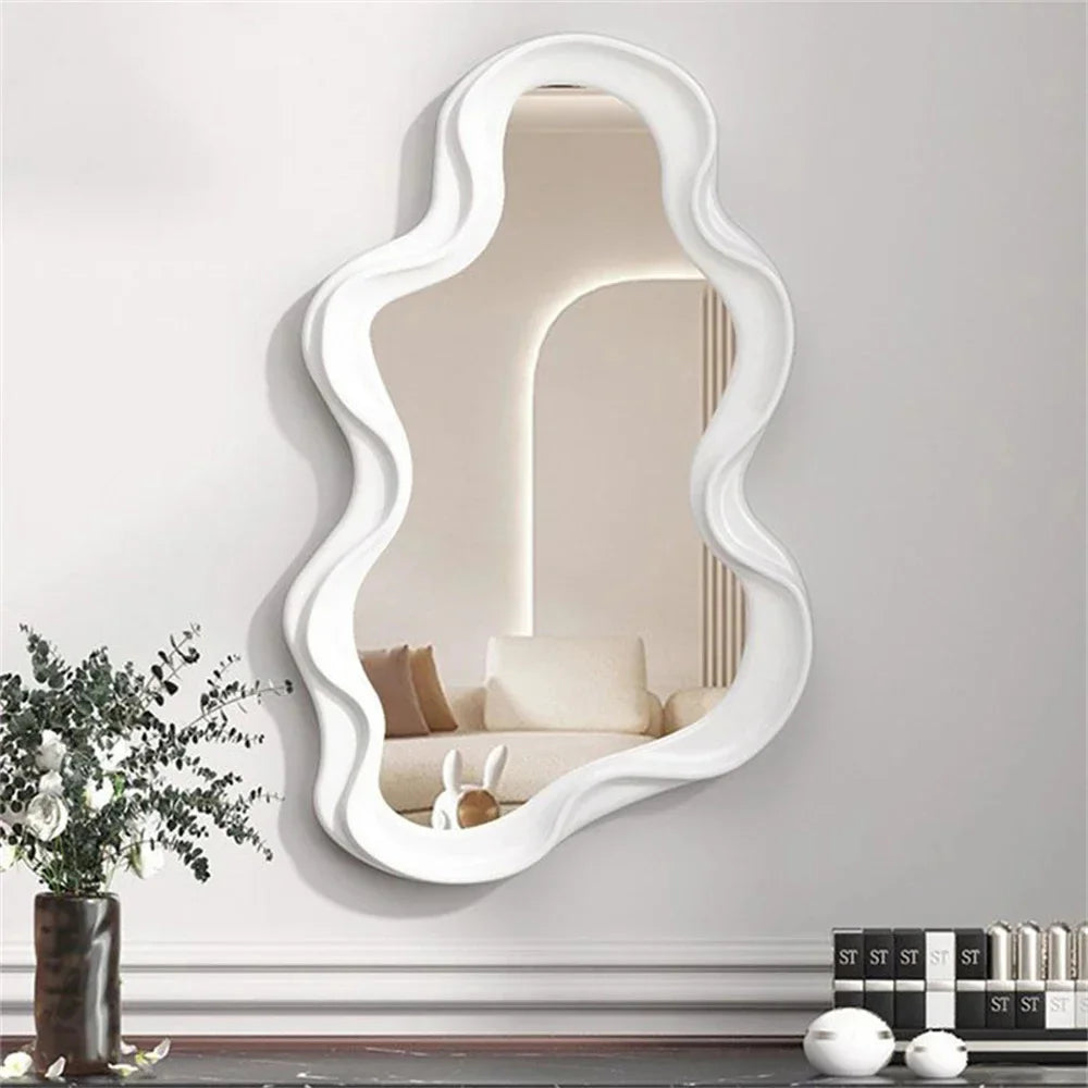 Vertical cloud mirror for office, dormitory, and bathroom decor - vue 11 sur 12