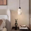 hanging chandelier led marble collection retro vintage style