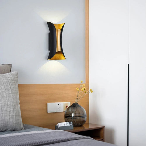 modern waterproof aluminum led wall light for outdoor decoration - vue 7 sur 10