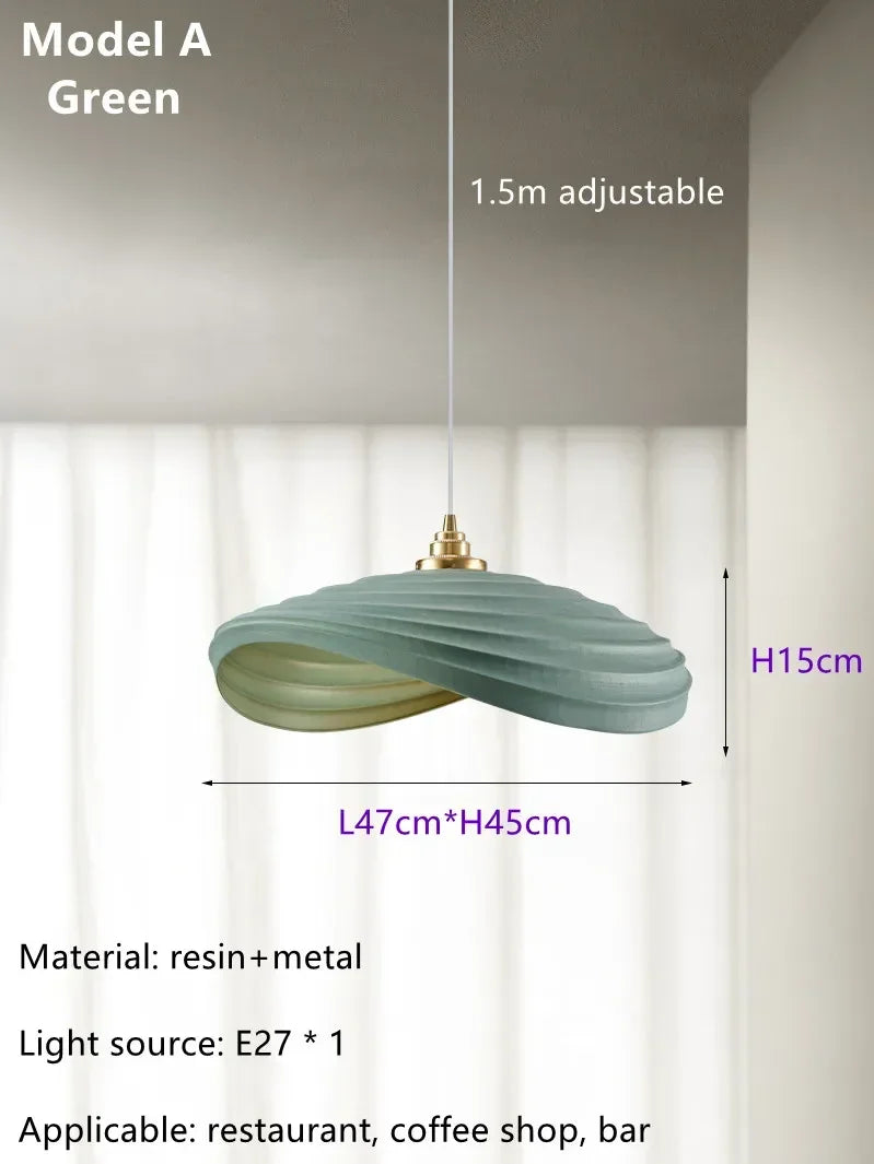Modern Nordic designer art pendant for interior decoration - vue 14 sur 18