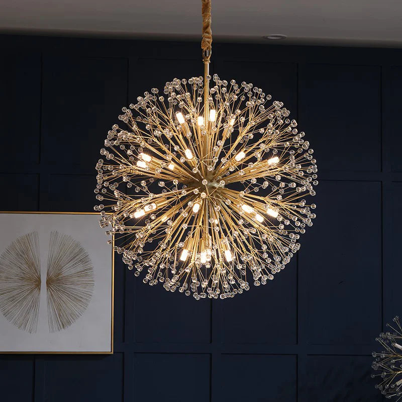 Modern crystal designer chandelier for decorative interiors