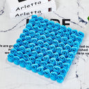 Set of 81 artificial soap roses for decorations and gifts