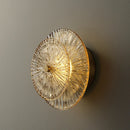 Post-modern glass wall light for interior decoration
