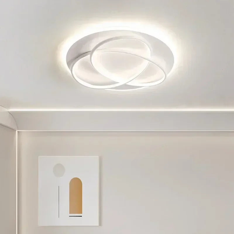 Modern minimalist LED ceiling light for decorative interiors