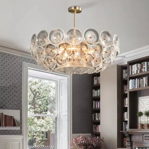 Modern nordic luxury LED chandelier for indoor use