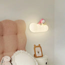 Nordic children's LED wall light with animal, moon and sun designs